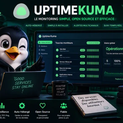 [NOC] Module 2/10 — Uptime Kuma : surveiller la disponibilité de vos services en un coup d&rsquo;œil